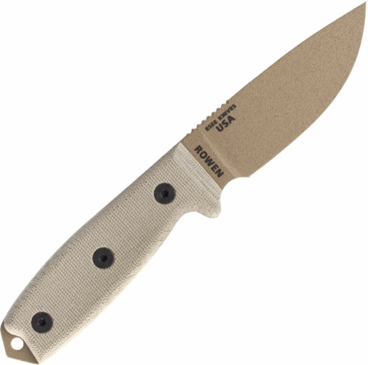 1095-Klinge mit Dark-Earth-Finish