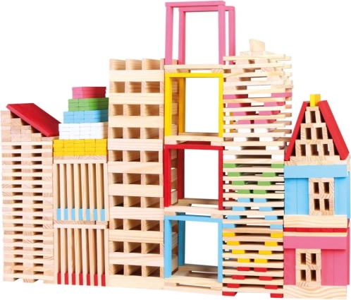 Holzbausatz Stadt Bino