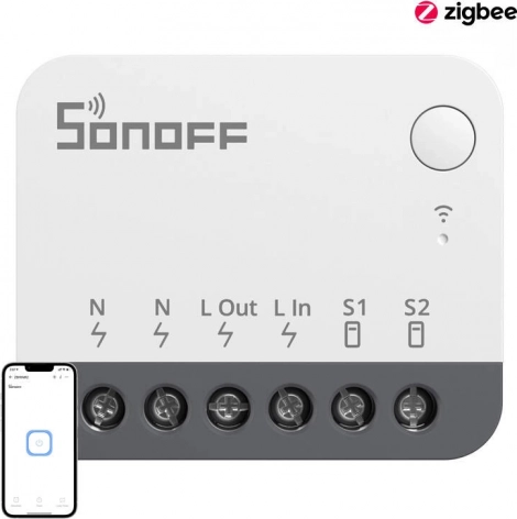 interrupteur intelligent mini zigbee sonoff zbminir2