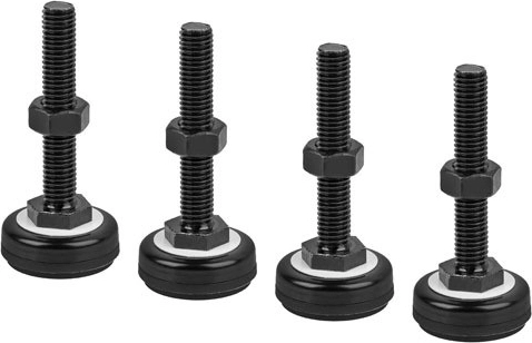 Kit de pieds de nivellement M10 pour armoires murales LANBERG