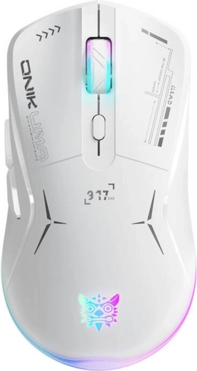 Souris gaming sans fil Onikuma CW917 blanche