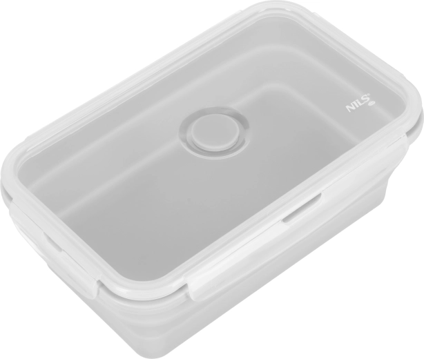 Faltbare Lunchbox NILS Camp 1200 ml – grau