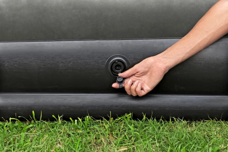 Schnelles Auf- und Ablassen der Luft