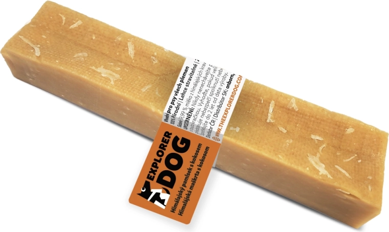 Explorer Dog Himalayan dental chew stick with dried coconut XL
