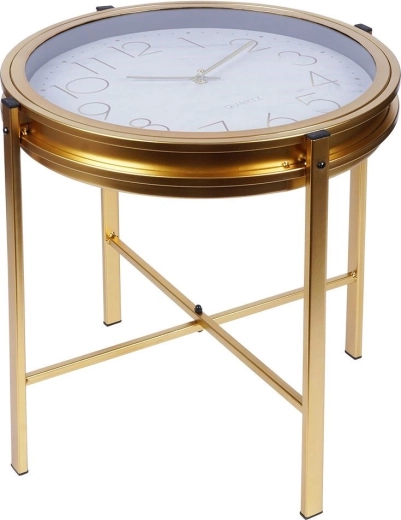 Horloge intégrée dans le plateau