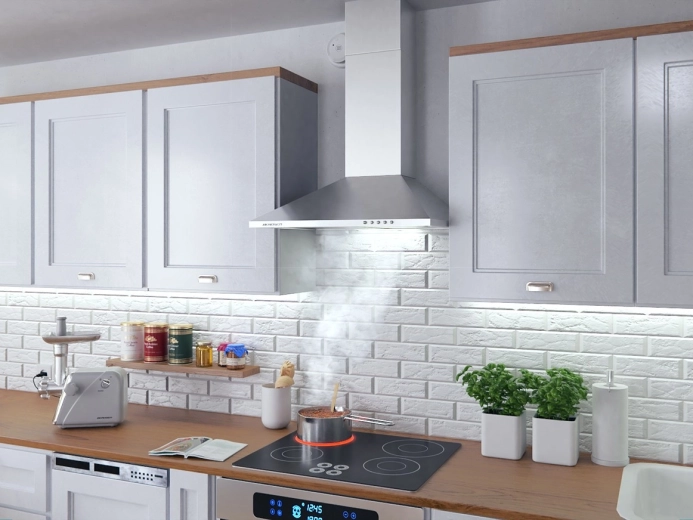 Powerful extraction for a fresher kitchen