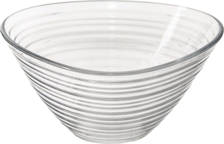 Glazen schaal Derin driehoekig 21,9 × 21,9 cm