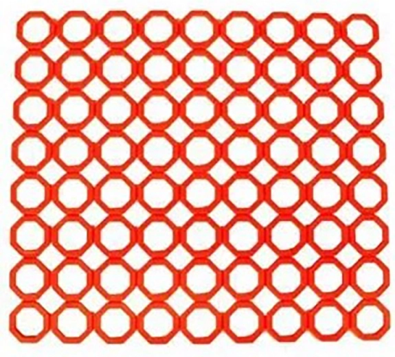 Grille rigide de protection pour évier 29 × 26 cm