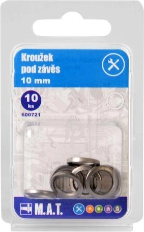 Afstandsringen voor scharnier 10 mm (10 stuks)