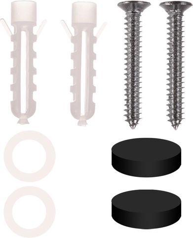 Einfache Montage inklusive Zubehör