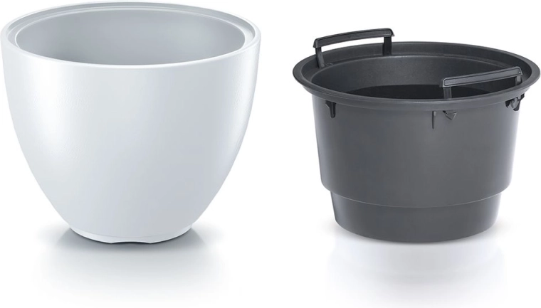 Herausnehmbarer Einsatz für einfache Pflege