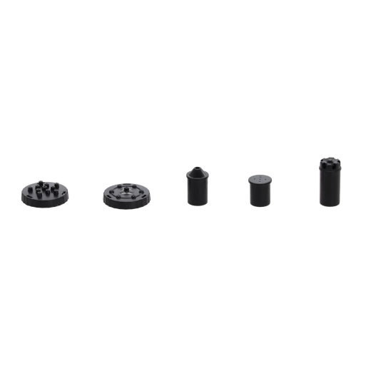 Interchangeable nozzles for various effects