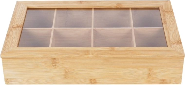 Transparenter Deckel für sofortigen Überblick