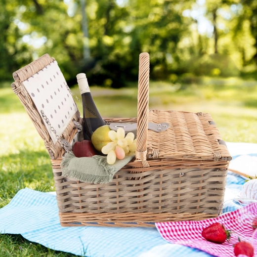 Bequem zu tragen für Ausflüge und Picknick
