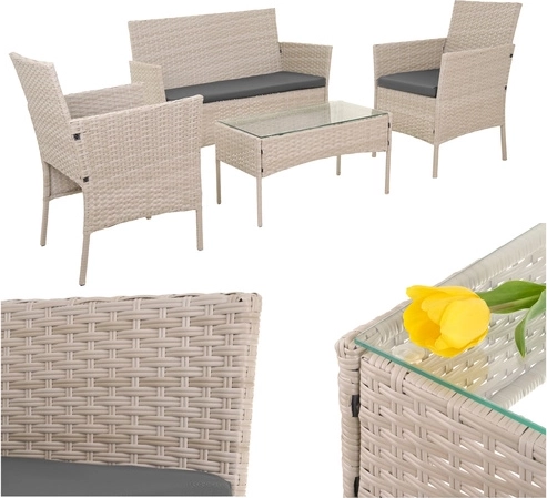 Coussins confortables et faciles d'entretien