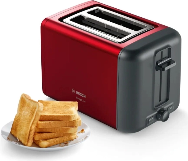 Even toasting with automatic centering