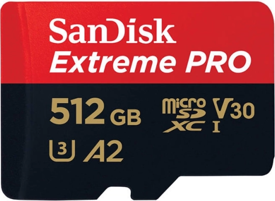 SanDisk Extreme Pro microSDXC 512GB Karte