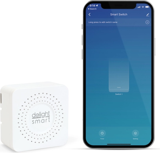 Delight Smart versteckter kinetischer Schalter für Smart Home