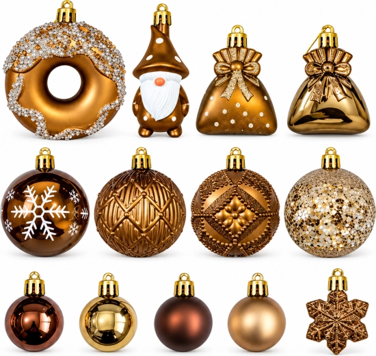 Rich set of 60 decorations