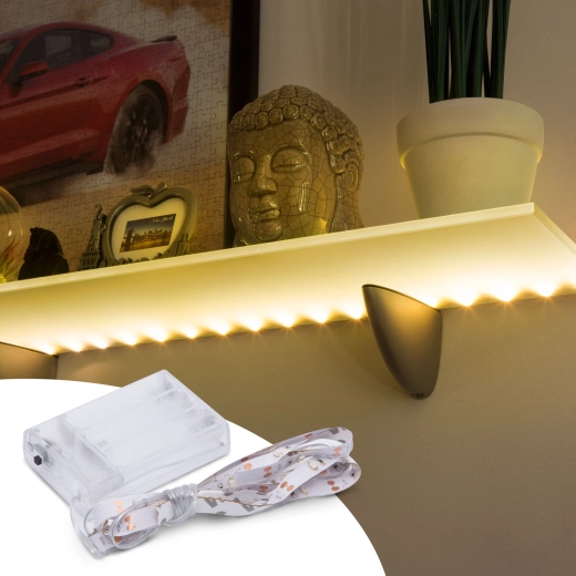 Warm white light for a cosy atmosphere