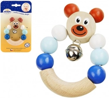 Detoa blue bear rattle