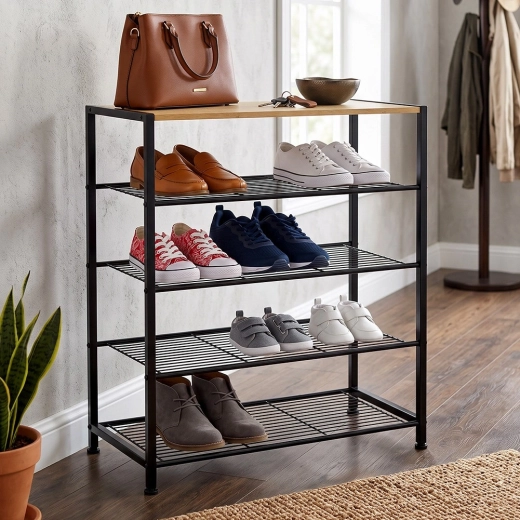 Cinq niveaux pour chaussures et accessoires