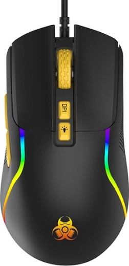 Mouse with 1000–7200 DPI and RGB effects
