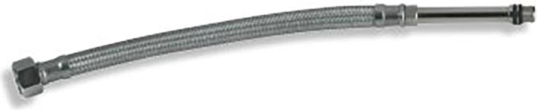 Zulaufschlauch aus Edelstahl M10 × 3/8" mit Adapter, 50 cm