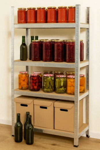 Adjustable shelf height