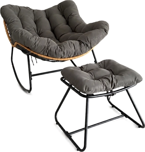 Comfortable relaxation with a footstool