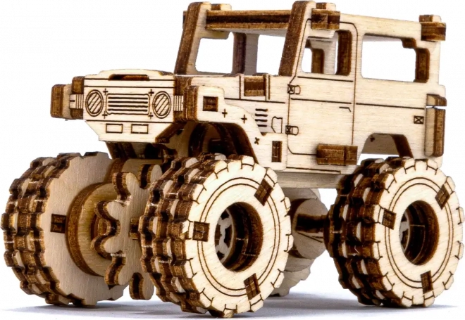 Puzzle 3D en bois Monster Truck – Modèle 5 (Toyota FJ40)