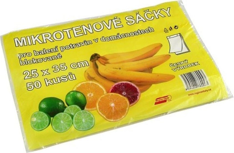 Plastic bags 3 l, 25 × 35 cm, 50 pcs