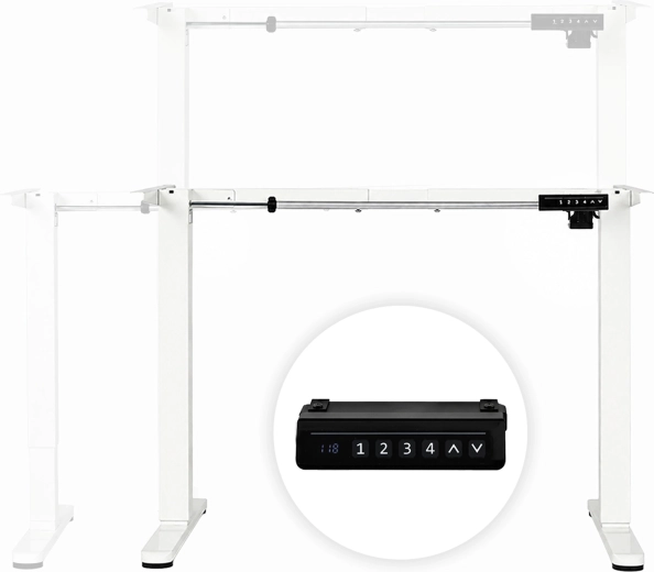 Panneau de commande avec mémoire de 4 positions