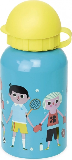 Kinder-Metalltrinkflasche 300 ml – blau, Design Ingela P. Arrhenius