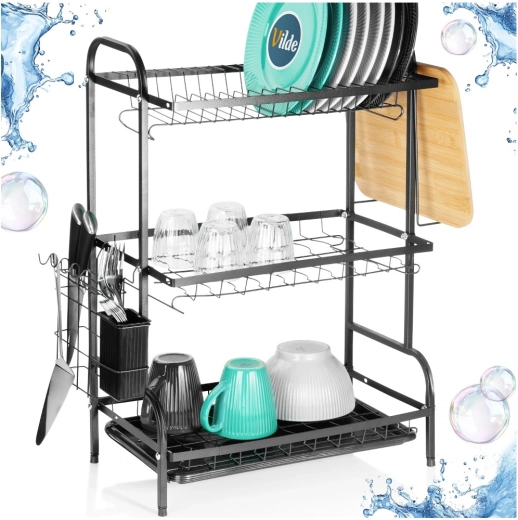 Removable cutlery basket and cutting board holder