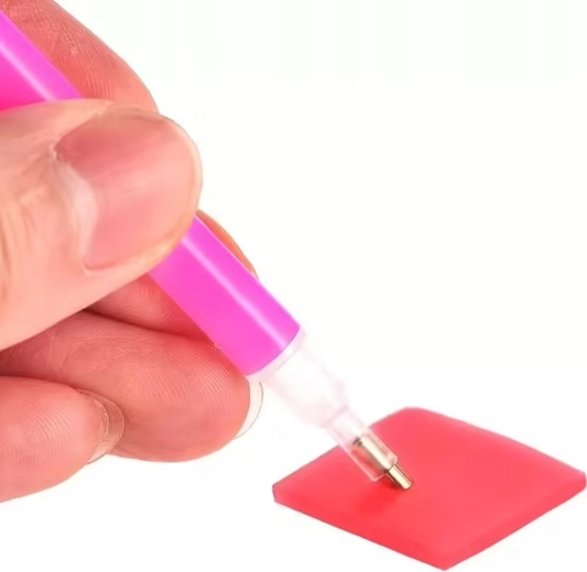 Precies en comfortabel steentjes plakken