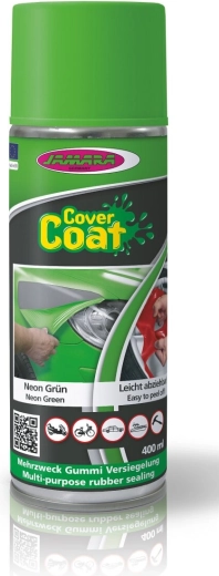 Cover Coat neon-grünes Spray 400 ml - 1 Stück