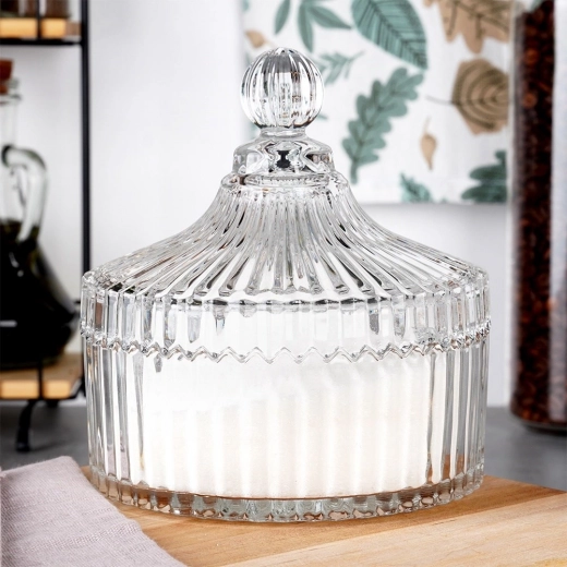 Elegante kristallartige Optik