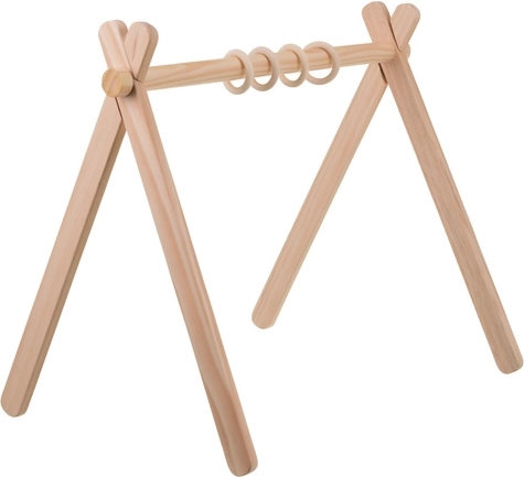Querstrebe mit 4 Ringen zum Aufhängen von Spielzeug