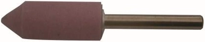 Corps de meulage cylindrique avec pointe 16 × 40 mm, queue 6 mm, grain 80