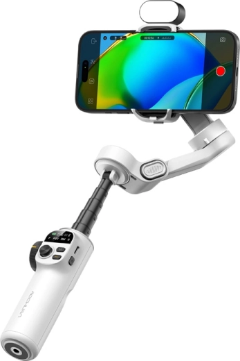 Built-in extension arm up to 20 cm