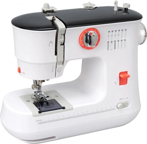 Tragbare Nähmaschine mit 12 Stichen und Pedal