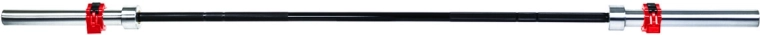 Barre olympique 210 cm avec manchons rotatifs et colliers HMS Premium