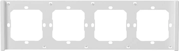 Rahmen für vierfachen Schalter Sonoff M5 80 weiß