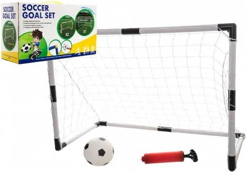 Voetbaldoel 2 in 1 met bal