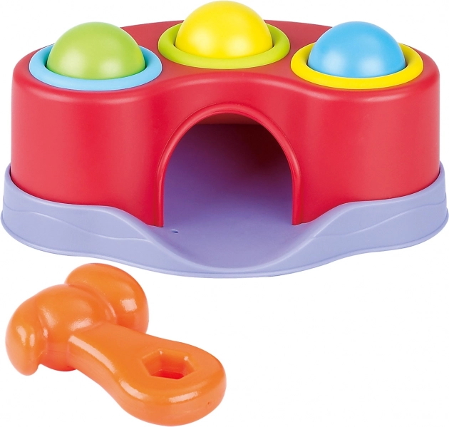 Playgo Tour à billes avec marteau