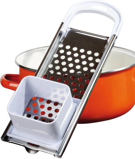 Direct grating into the pot