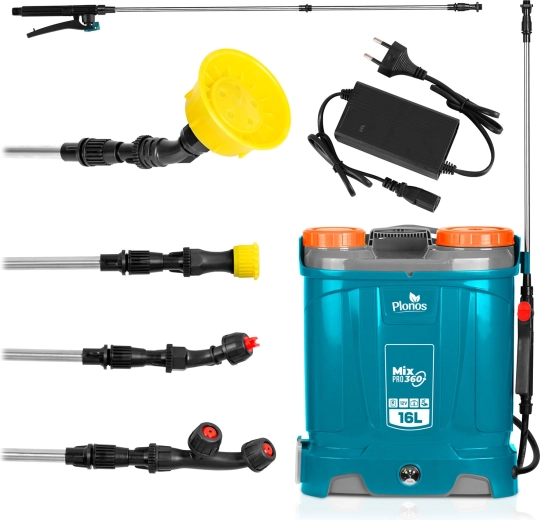 Up to 9 hours of quiet operation on a 12 V / 8 Ah battery