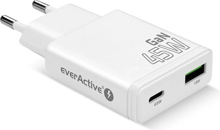 Snelladen via USB‑C PD tot 45 W