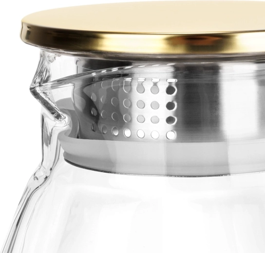 Edelstahldeckel mit Sieb